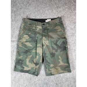 Fox Racing Shorts Mens Size 28 Green Camouflage Selecter Slim Fit Utility Grunge
